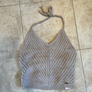 Hollister Sweater Halter top